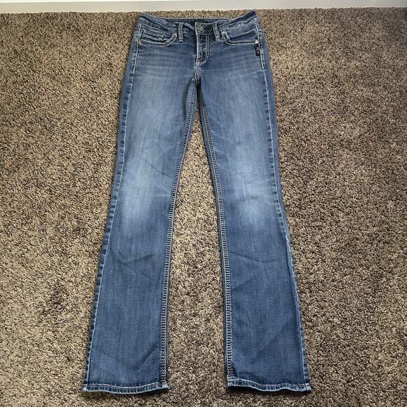 Silver Jeans Suki Slim Boot W27/L33 - Picture 1 of 14